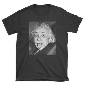 Albert Einstein Tongue T-shirt Tee