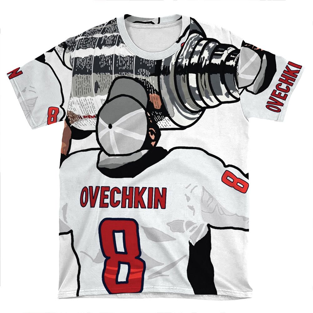 Alex Ovechkin AOP T-shirt Tee
