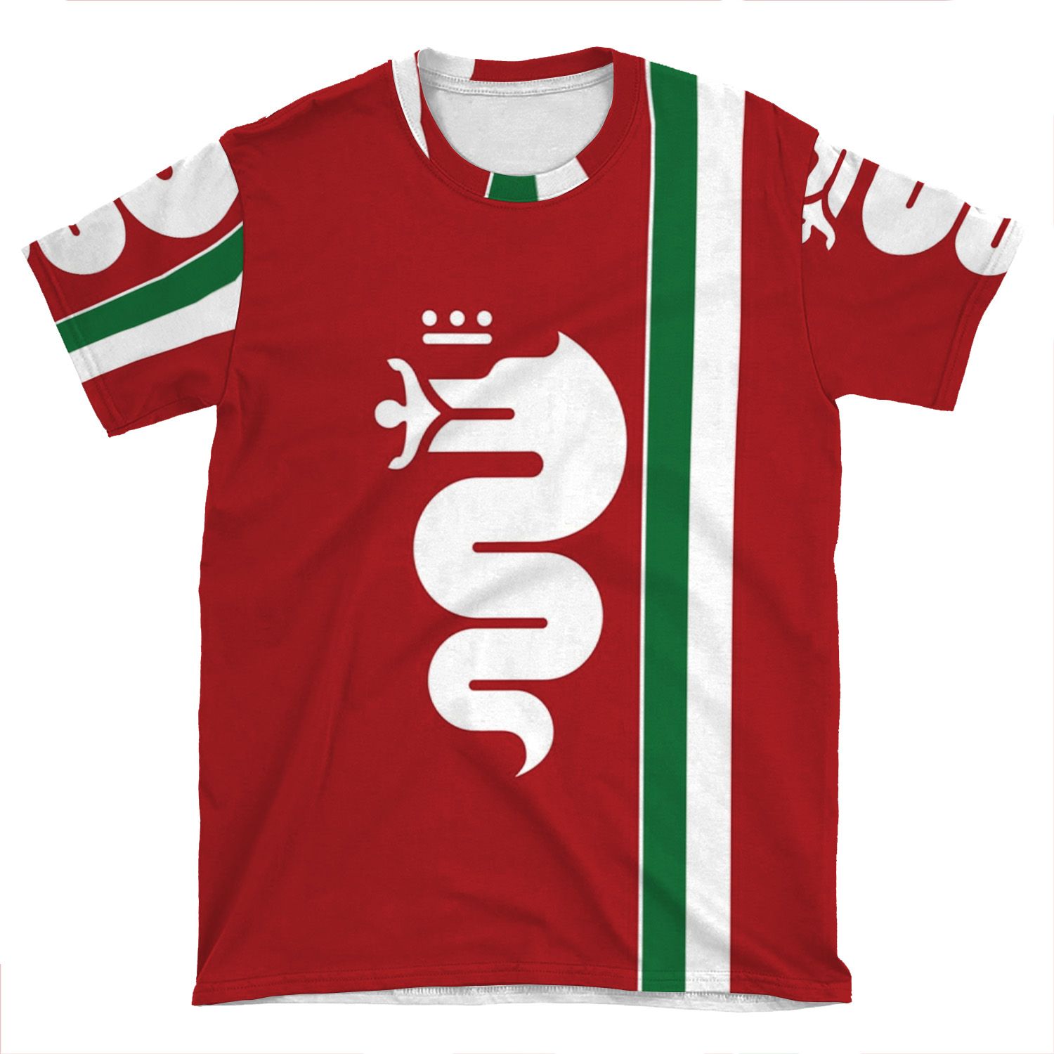 Alfa Romeo Biscione AOP T-shirt Tee