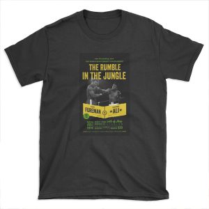 Ali vs Foreman Rumble in the Jungle T-shirt Tee