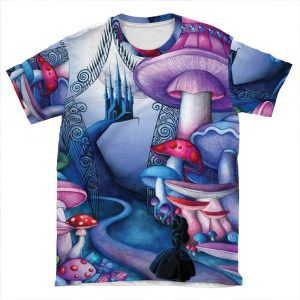 Alice Gates To Wonderland AOP T-shirt Tee