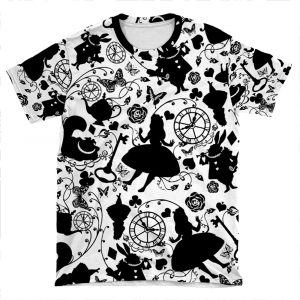 Alice In Wonderland 2 AOP T-shirt Tee