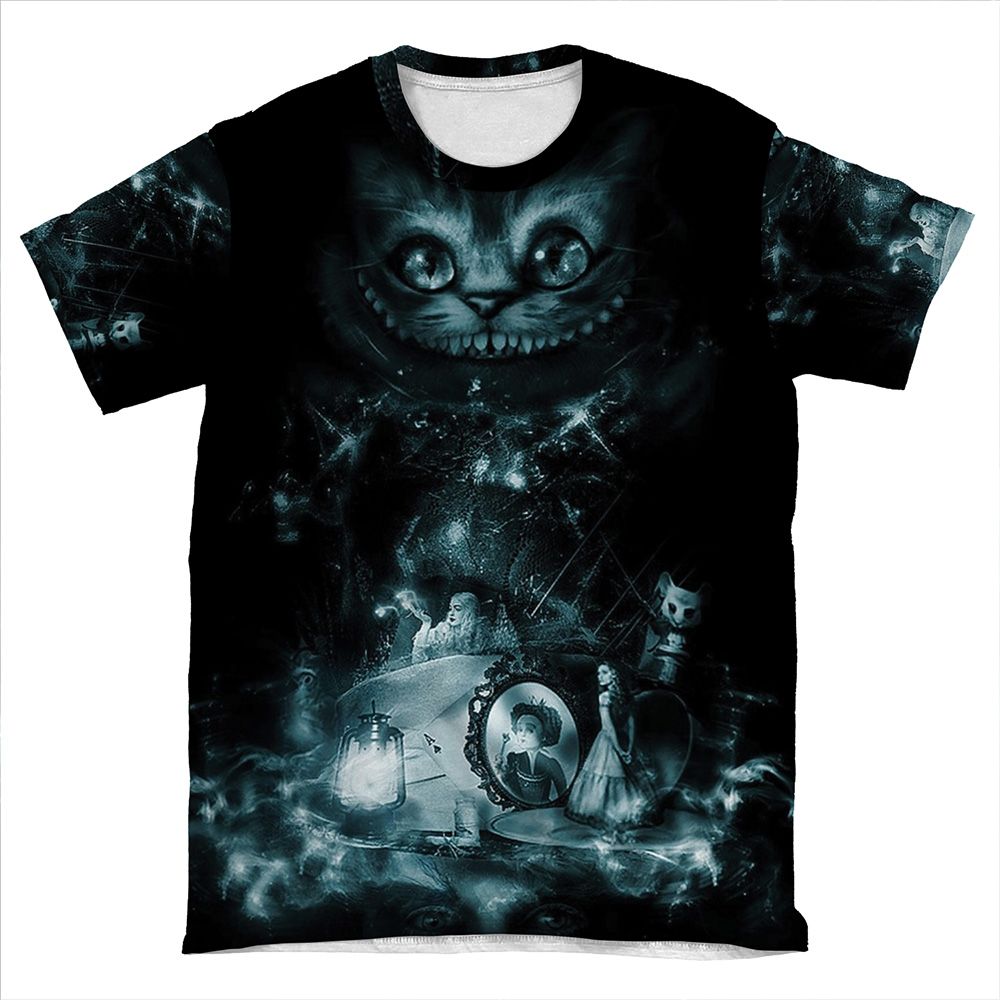Alice In Wonderland 3 AOP T-shirt Tee