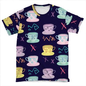 Alice's Mad Tea Party AOP T-shirt Tee