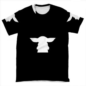 Alien Silhouette AOP T-shirt Tee