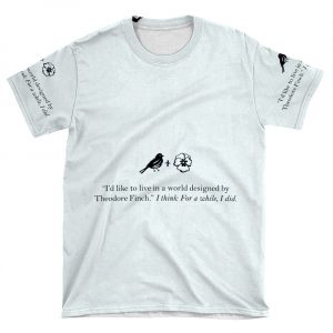 All The Bright Places Quote AOP T-shirt Tee