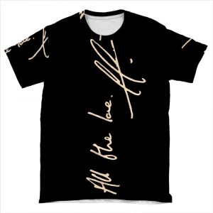 All The Love AOP T-shirt Tee