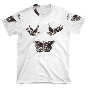 All The Love - H AOP T-shirt Tee