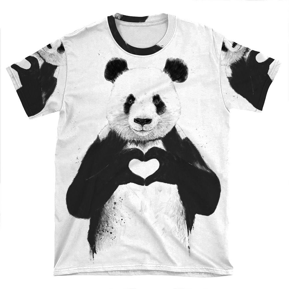 All You Need Is Love AOP T-shirt Tee