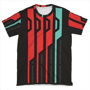 Allagan Tomestone Of Poetics *Now With A Thicker Border* AOP T-shirt Tee