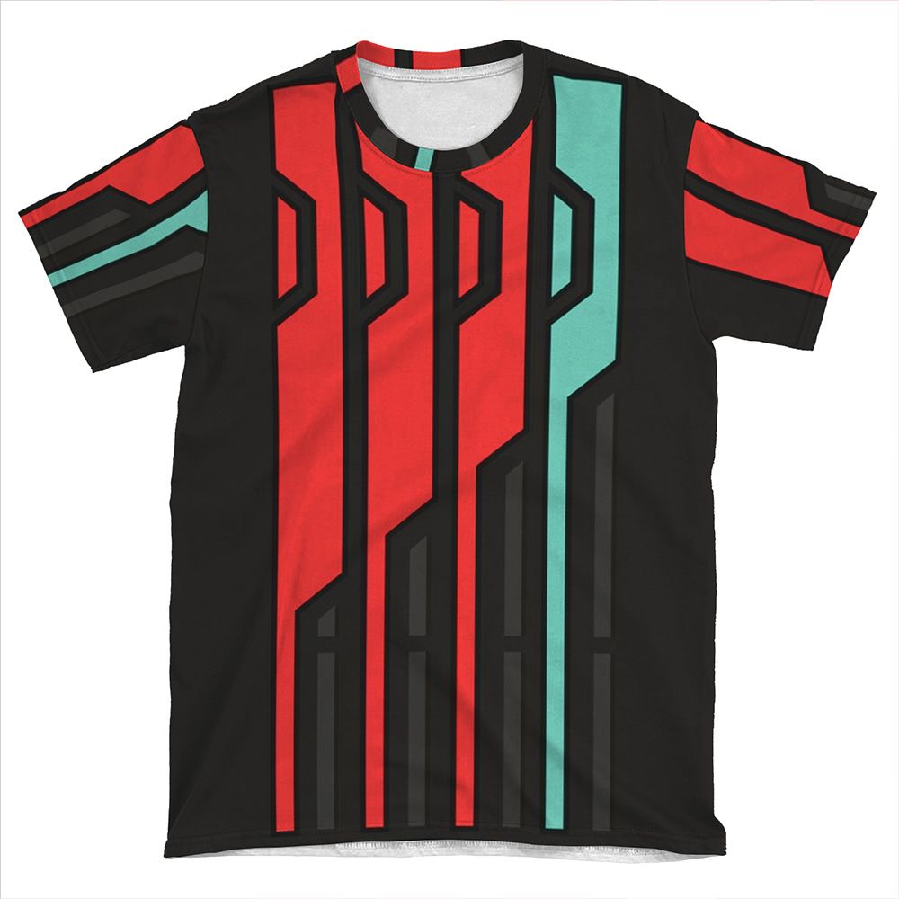 Allagan Tomestone Of Poetics *Now With A Thicker Border* AOP T-shirt Tee