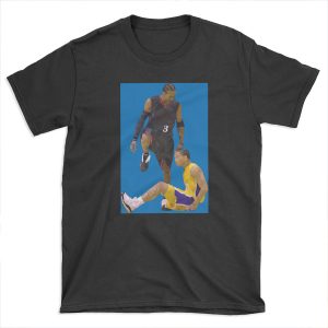 Allen Iverson Steps Over Tyronn Lue Low Poly T-shirt Tee