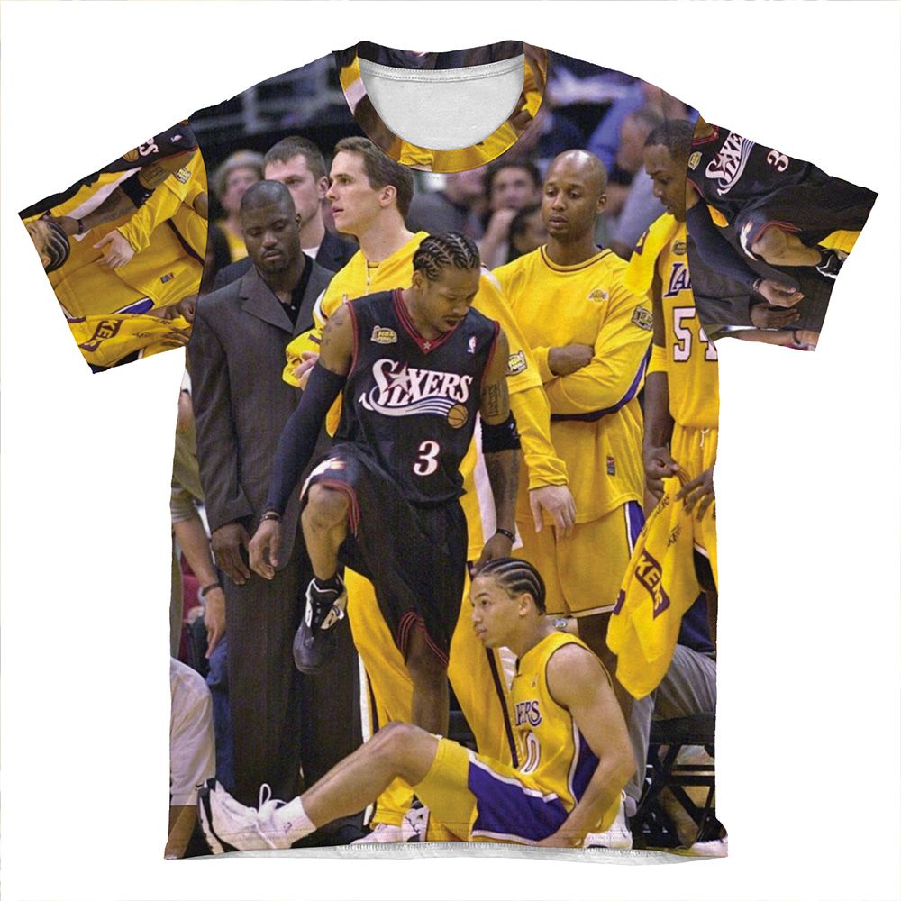 Allen Iverson - 'The Step Over' AOP T-shirt Tee