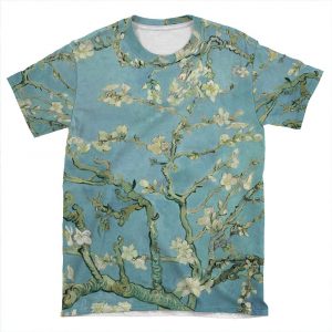 Almond Blossoms By Vincent Van Gogh AOP T-shirt Tee