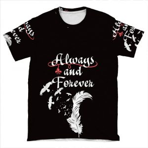Always And Forever AOP T-shirt Tee