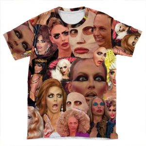 Alyssa Edwards Collage AOP T-shirt Tee