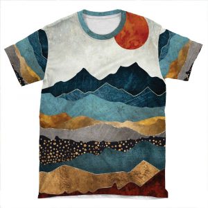 Amber Dusk AOP T-shirt Tee