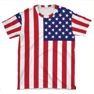 American Flag Phone Skin/Case AOP T-shirt Tee