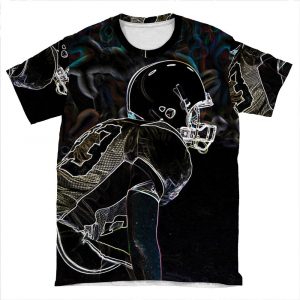 American Footballer AOP T-shirt Tee
