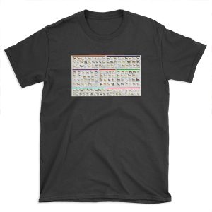 American Kennel Dog Breeds Club Chart T-shirt Tee