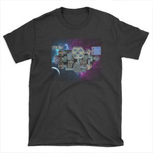 Among Us Map T-shirt Tee