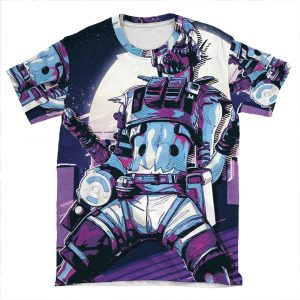Apex Legends - Octane 80S Retro 2 AOP T-shirt Tee