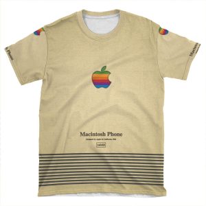 Apple Macintosh Phone 1984 - 16Mb AOP T-shirt Tee