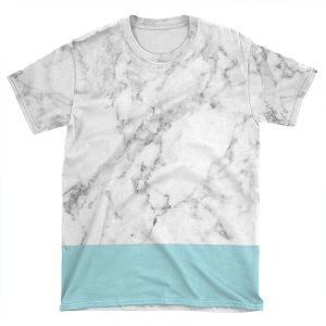 Aqua Marble AOP T-shirt Tee