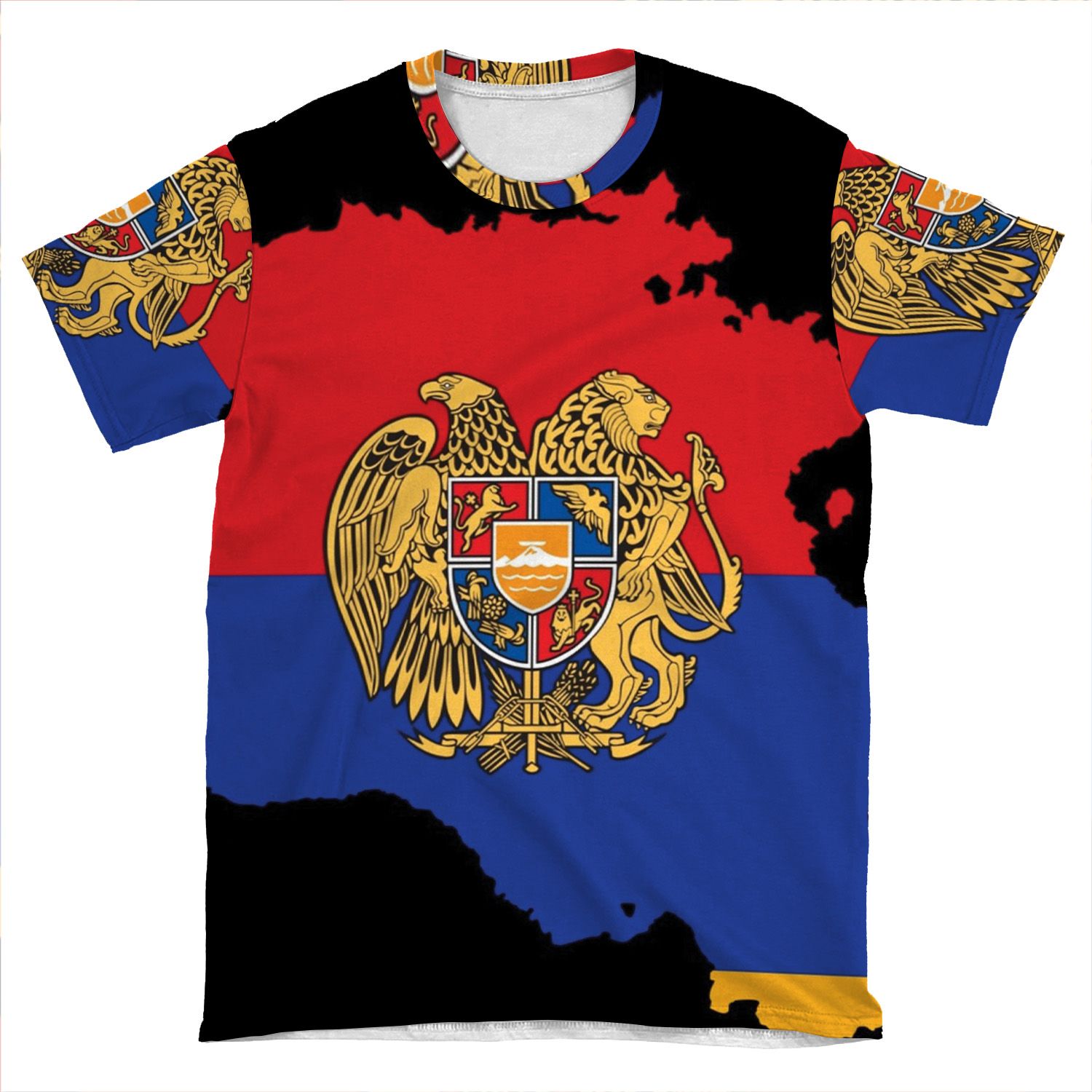 Armenia Map AOP T-shirt Tee
