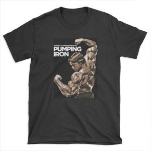 Arnold Schwarzenegger Pumping Iron T-shirt Tee