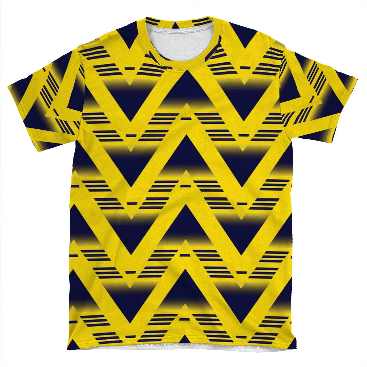 Arsenal Away 1991- 1993 - The Bruised Banana AOP T-shirt Tee