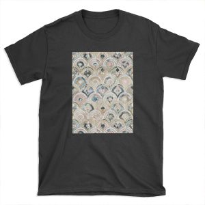 Art Deco Marble Tiles in Soft Pastels T-shirt Tee