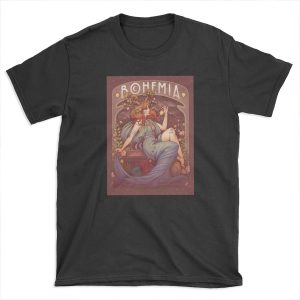 Art Nouveau BOHEMIA T-shirt Tee