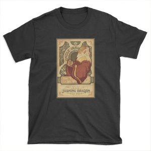 Art Nouveau Jasmine Dragon T-shirt Tee