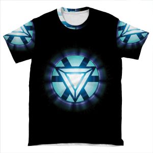 Artificial Heart AOP T-shirt Tee