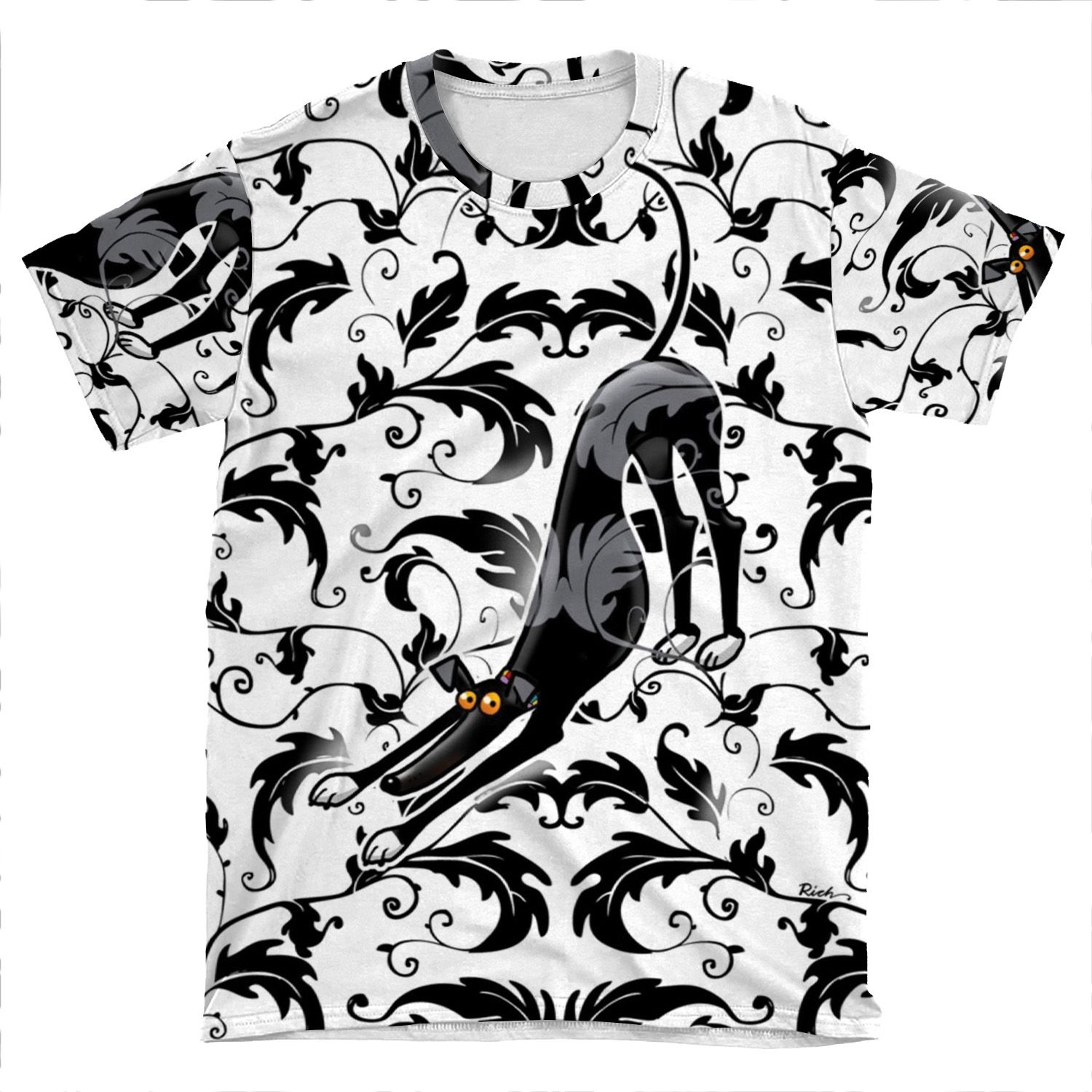 Arts &Amp Crafts Bowdown Hound AOP T-shirt Tee