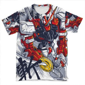 Astray Red Frame AOP T-shirt Tee