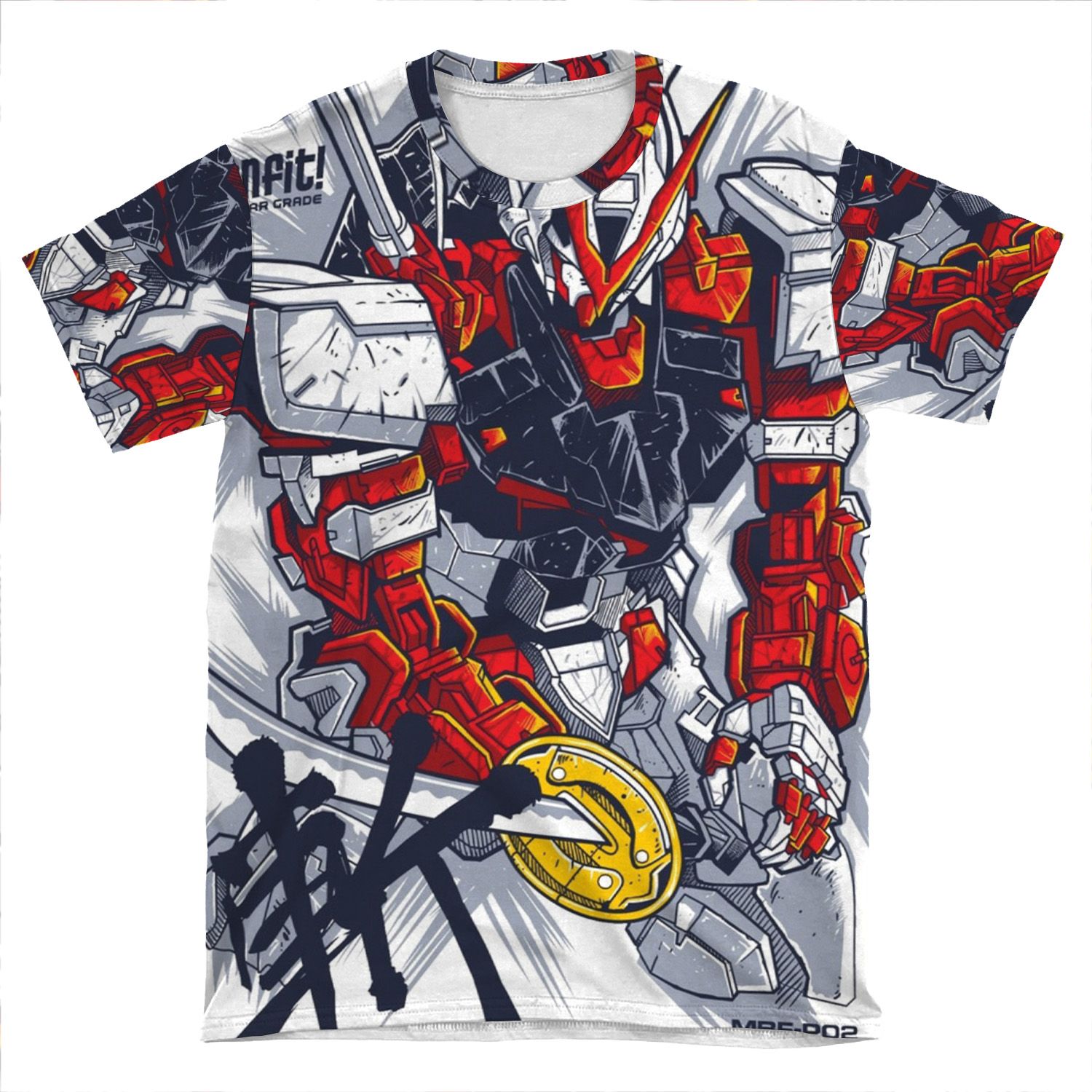 Astray Red Frame AOP T-shirt Tee