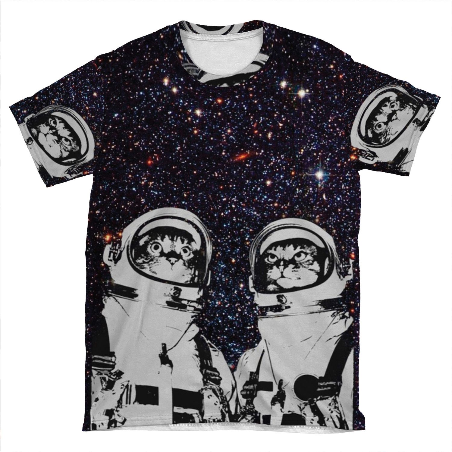 Astro Cats AOP T-shirt Tee
