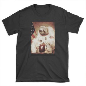 Astronaut Sloth T-shirt Tee