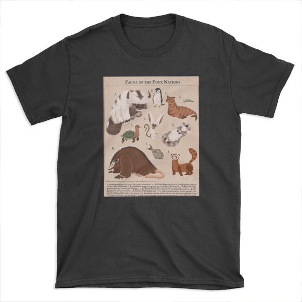 ATLA Fauna of the four nations T-shirt Tee
