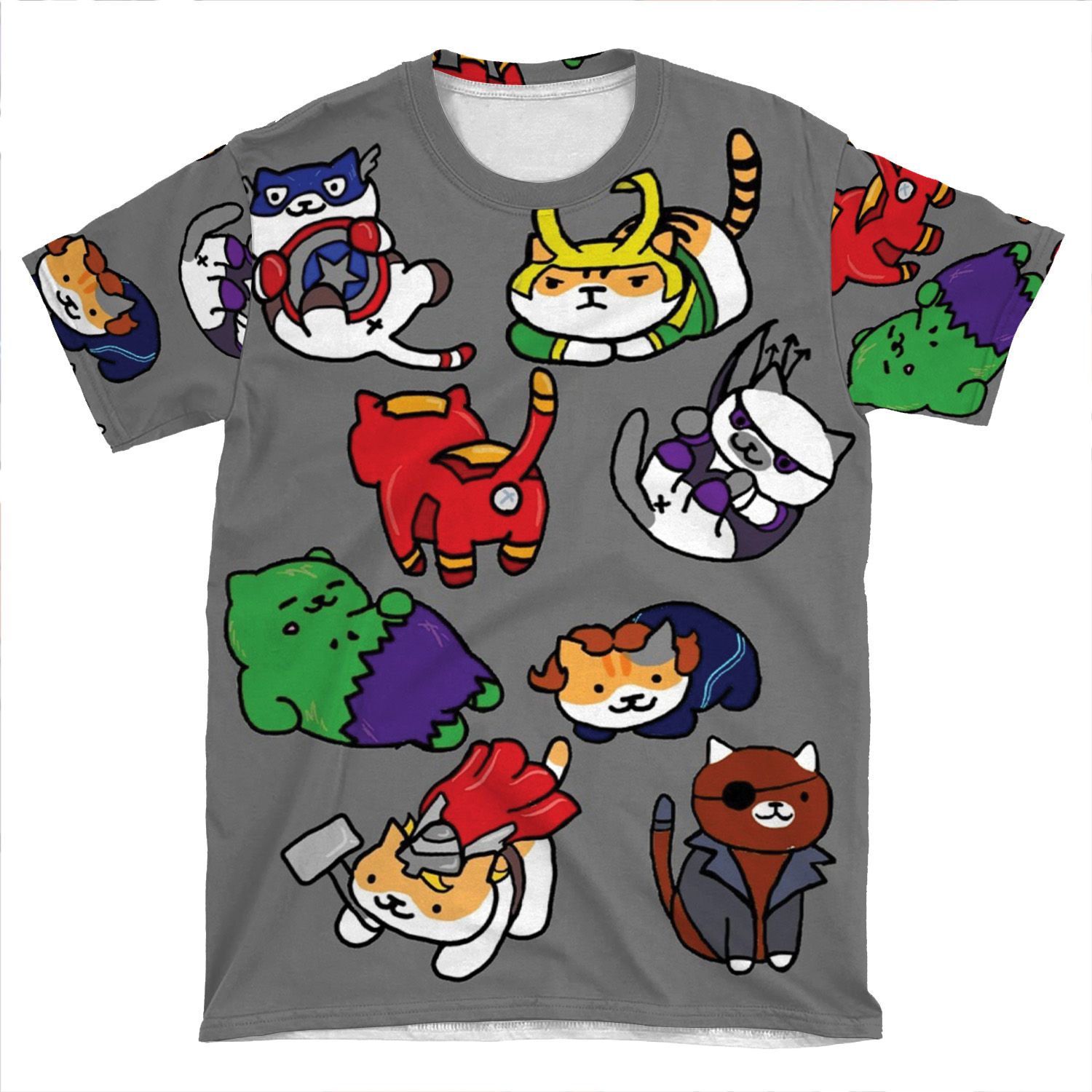 Atsume Assemble AOP T-shirt Tee
