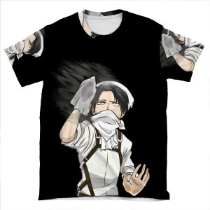 Attack On Titan - Cleaning Levi 2 AOP T-shirt Tee
