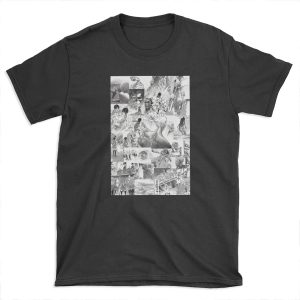 Attack on Titan Manga Collage T-shirt Tee
