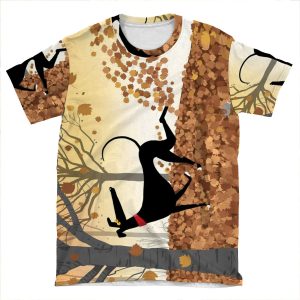 Autumn Hound AOP T-shirt Tee