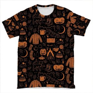 Autumn Nights: Halloween AOP T-shirt Tee