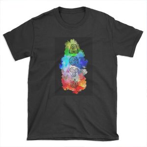 Avatar the Last Airbender - The Four Elements T-shirt Tee