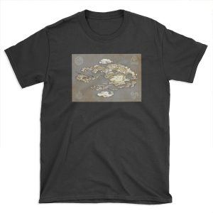 Avatar the Last Airbender World Map T-shirt Tee