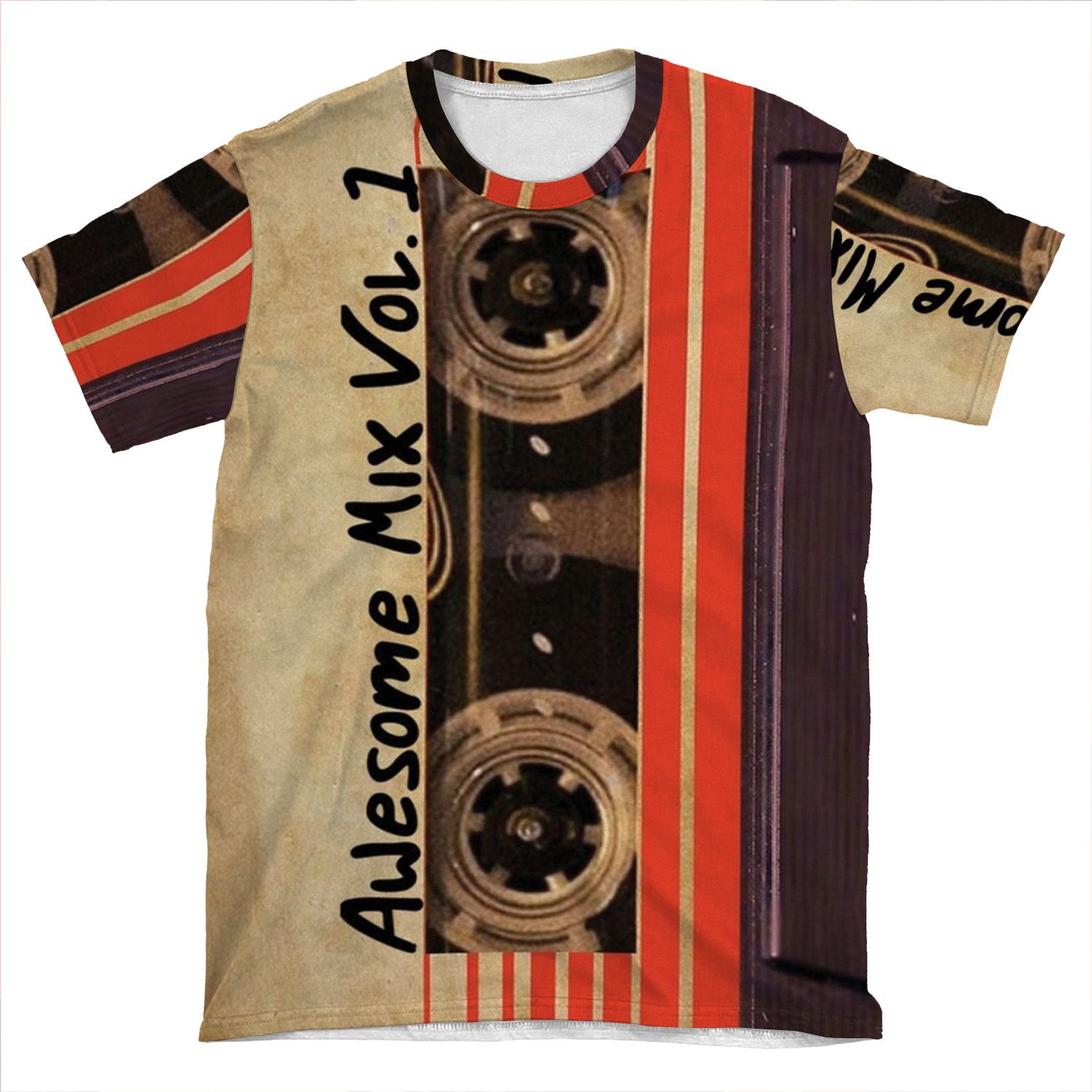 Awesome Mix Vol. 1 V2 AOP T-shirt Tee