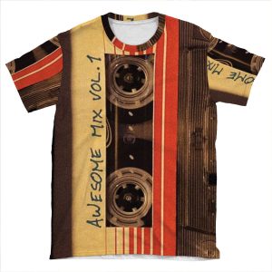 Awesome Mix Vol. 1 V5 AOP T-shirt Tee